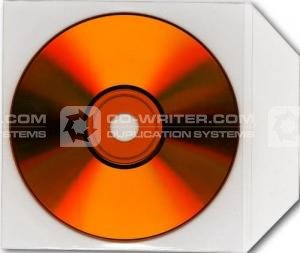 VINYL CD WALLET SELF ADHESIVE WALLET WITH FLAP, pack 100