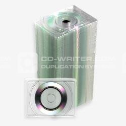 CD Business Cards, - 46.8MB with plastic sleeve (Pack of 100), Unbranded