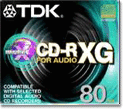 TDK 80minute/700mb CDR