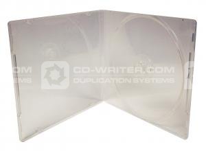 200 half size clear DVD Cases, in flexible poly plastic