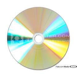 Falcon DVD-R Smart White hub, 100 Pack