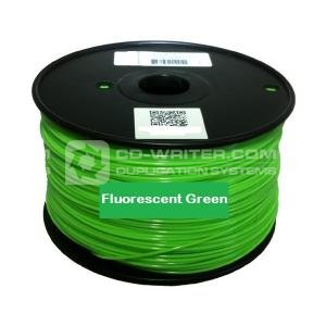 PLA 1.75mm Fluorescent Green 1Kg on Spool for 3D printers