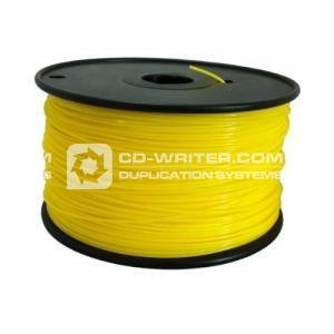 PLA 3mm Fluorescent Yellow 1Kg on Spool for Reprap, Mendel, Darwin, MakerBot, RapMan and other 3D Printers