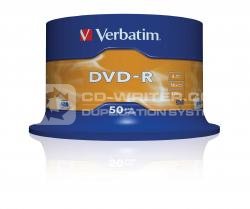 Verbatim DVD-R 16x 50pk Spindle, Verbatim