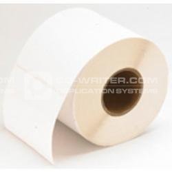 LX200 & LX 400  Tuff-Coat High-Gloss white Polyester Label 2\" x 1\" 1300 labels per roll, Primera