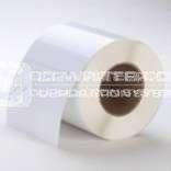 LX 810 Tuff-Coat High Gloss White Polyester label 4\" x 3\" 800 labels per roll, Primera