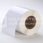 LX 810 Tuff-Coat Circle White Polyester label 2.5\". 900 labels per roll, Primera