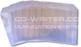 Plastic CD Wallets, Pack of 1000, Unbranded