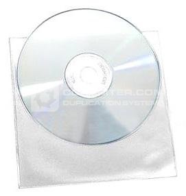 Plastic CD Sleeves, Pack of 1000, Unbranded