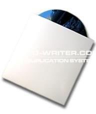 Cardboard CD Wallets (Premium) - 100 pack, Unbranded