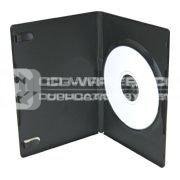 Slim-Line Single DVD Case (Black) packed in 100\'s, Unbranded