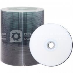 DVD-R 16X White Inkjet Full in packs of 100, JVC