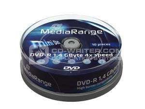 MediaRange Mini-DVD-R (8cm) Cake 100