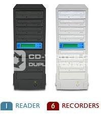 RP-386 1 to 6 Economic series 52x CD-R/RW Duplicator, Vinpower