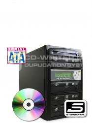 CD DVD Duplicator, StorDigital Premium CopyTower 3 Drive 24X DVD 40X CD Copier, SATA, StorDigital Systems