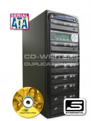 LightScribe Duplicator, StorDigital PrintTower 7 Drive CD DVD Copier, SATA, StorDigital Systems