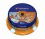Verbatim DVD-R 16x Wide Printable 25pk, Verbatim